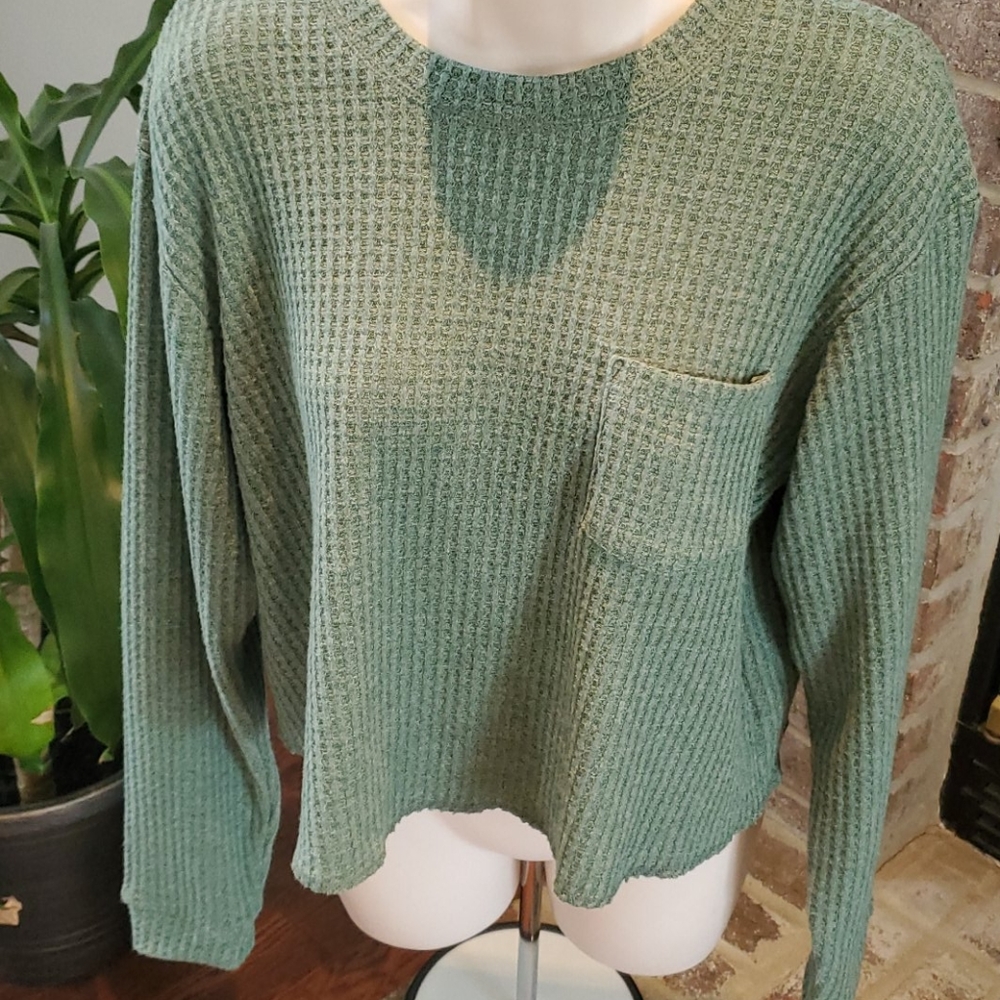 NWT Wild Fable Waffle Top XS